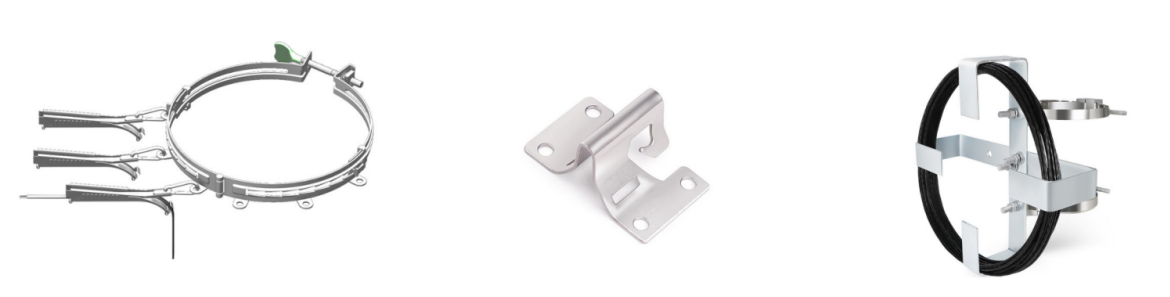 Placement Method of Aerial Fiber Optic Cable(2) Método de colocación del cable aéreo de fibra óptica (2)