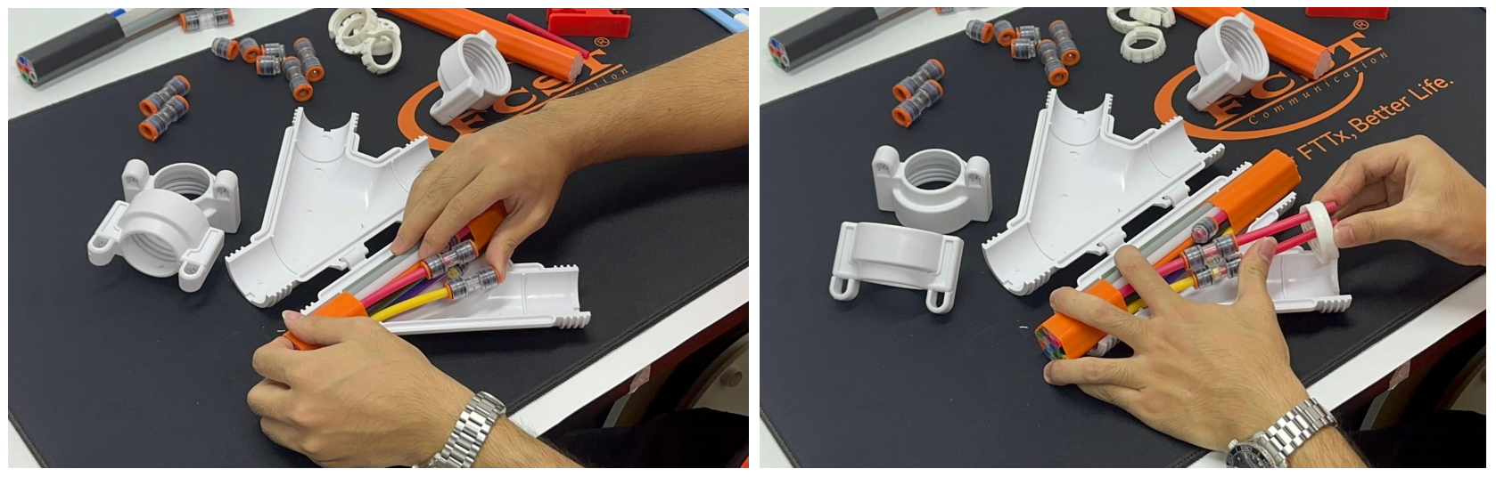alt Y-Type Microduct Closure installation manual(4) alt Manual de instalación del cierre de microducto tipo Y(4)