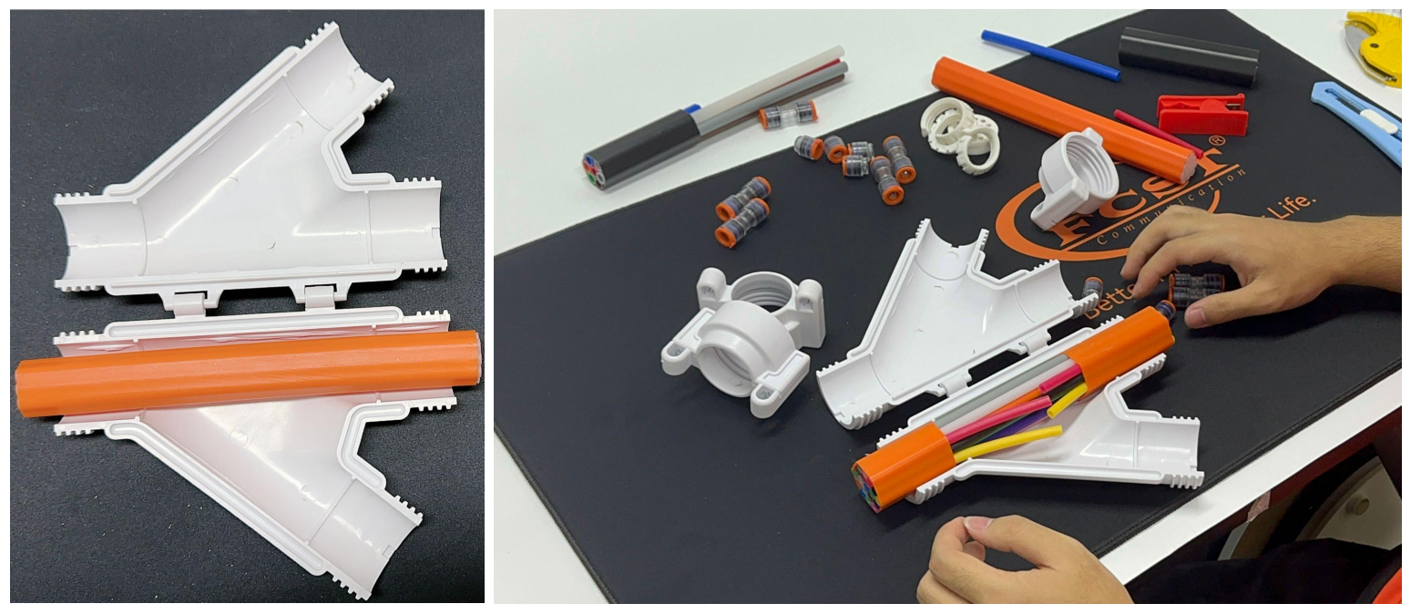 alt Y-Type Microduct Closure installation manual(3) alt Manual de instalación del cierre de microducto tipo Y(3)