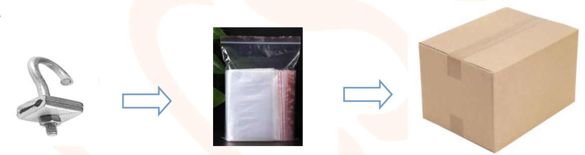 FCST601112 FTTH Fitting Splint Wire Hook (3) FCST601112 FTTH INTTH SPART CAMBIO DE CAMBIO (3)