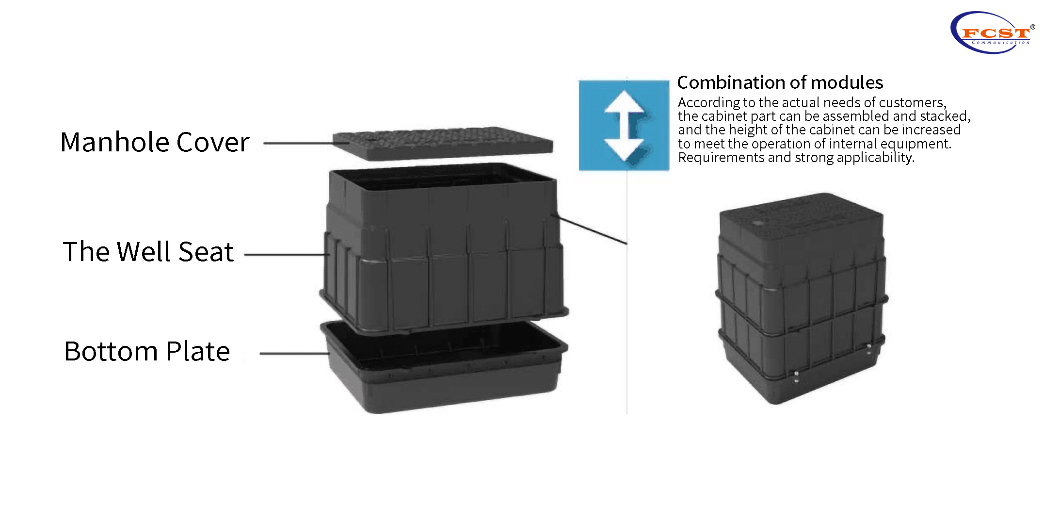FCST-TH-SMC04 Telecommuncation Manhole (6) FCST-th-SMC04 Telecomundo de registro (6)