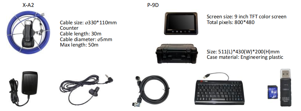 FCST-TDD02 Telecom Duct Detector (18) Detector de conductos de telecomunicaciones FCST-TDD02 (18)