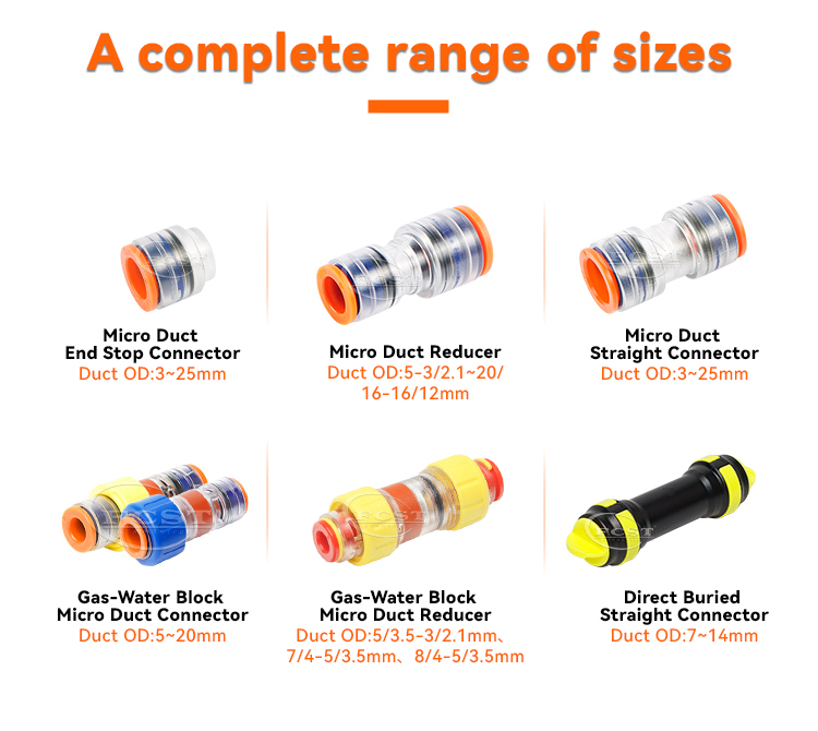 conector recto de microducci&oacute;n HDPE alt Varios tama&ntilde;os09