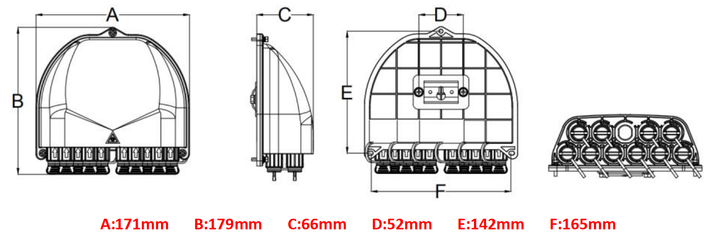 caja de acceso de fibra de conexión rápida alternativa(1)