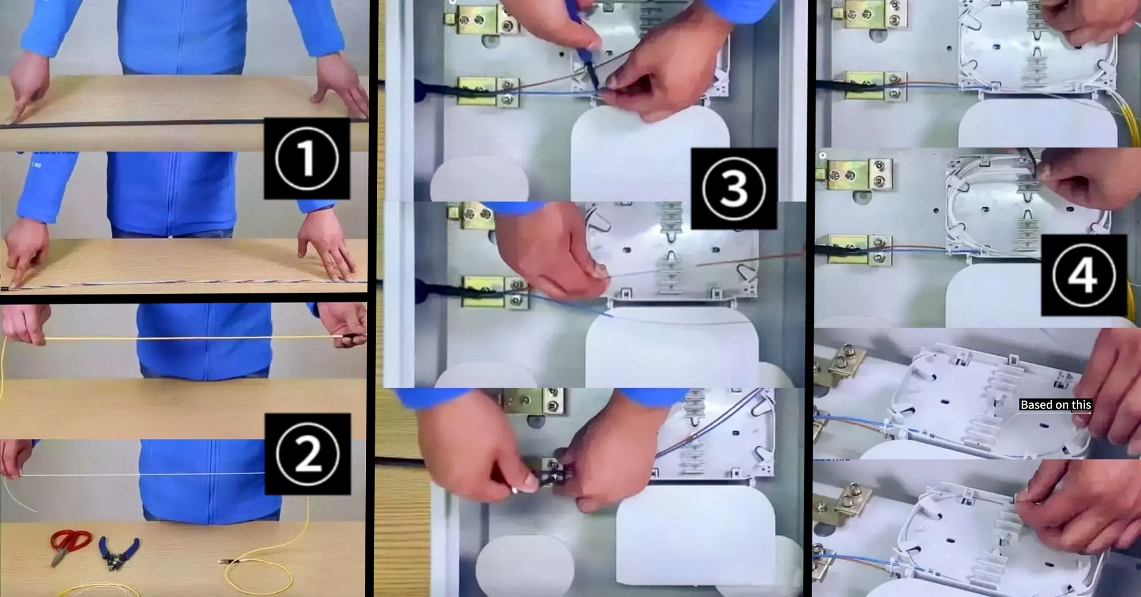alt Tabla de pasos de bobinado de fibra &oacute;ptica estandarizada