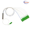 1x5 1x9 1x17 divisor de fibra PLC desigual para la red FTTH