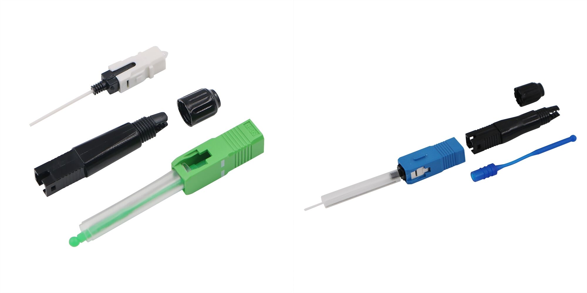 C&oacute;mo terminar un cable de fibra &oacute;ptica con un conector r&aacute;pido SC(2)