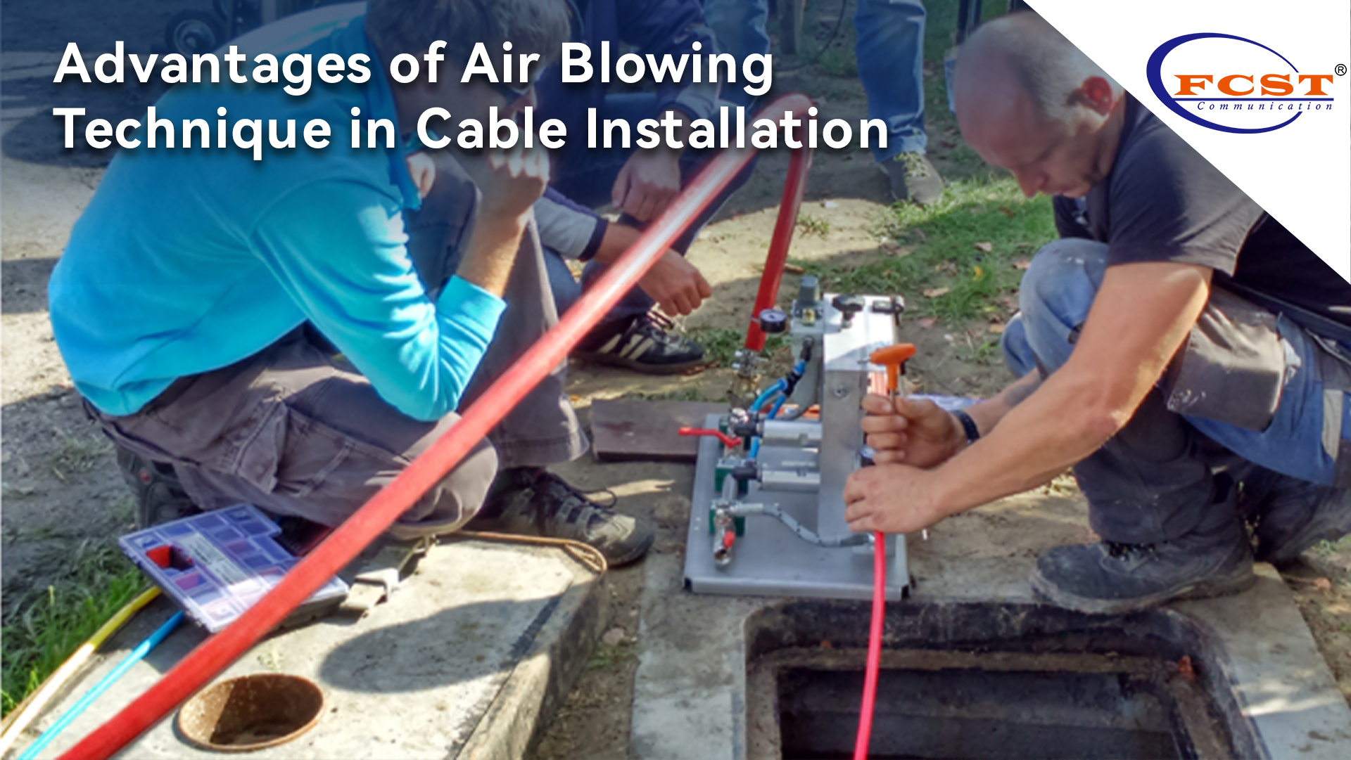 Ventajas de la técnica de soplado de aire en la instalación de cable