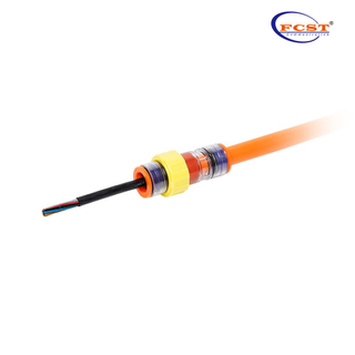 Conector de bloque de gas de microducto de HDPE