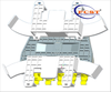 Caja de terminal de acceso de fibra de conector FCST02285-J