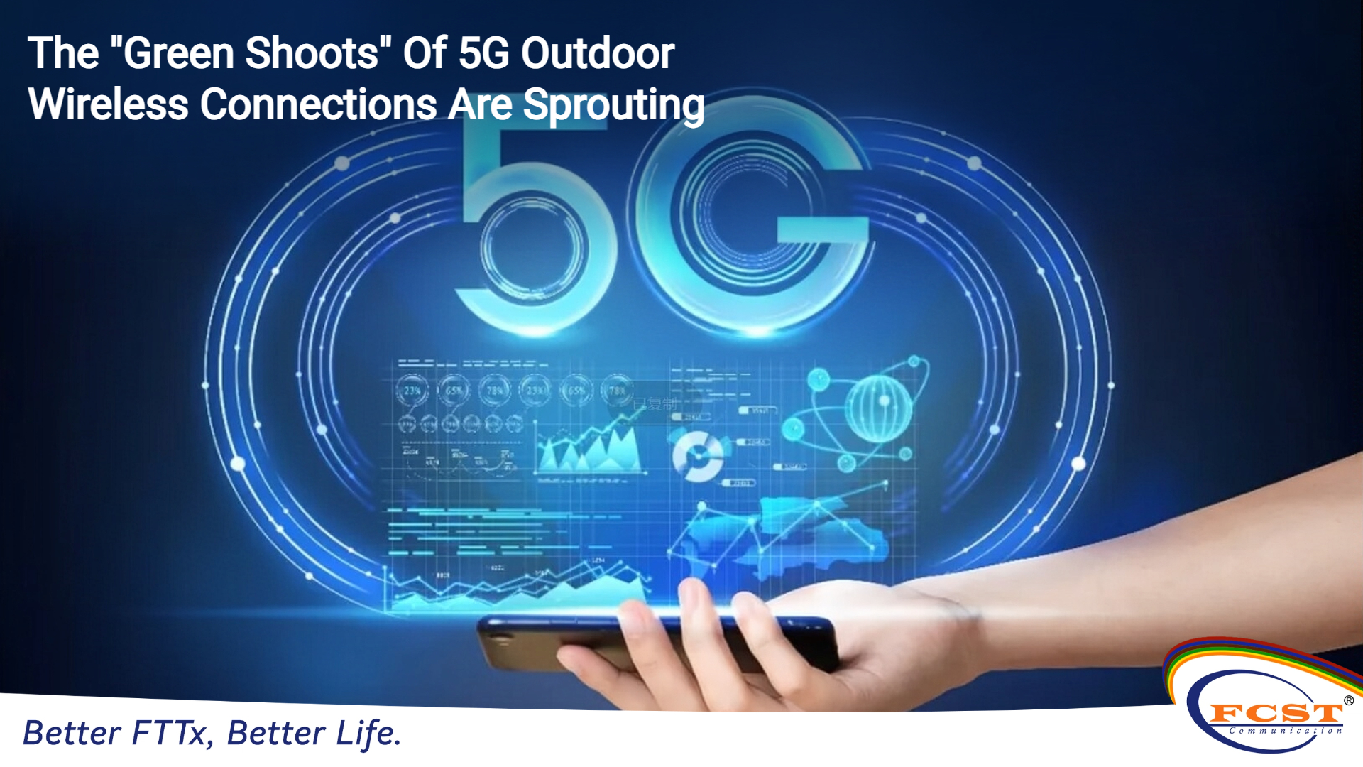 Están surgiendo los 'brotes verdes' de las conexiones inalámbricas 5G para exteriores