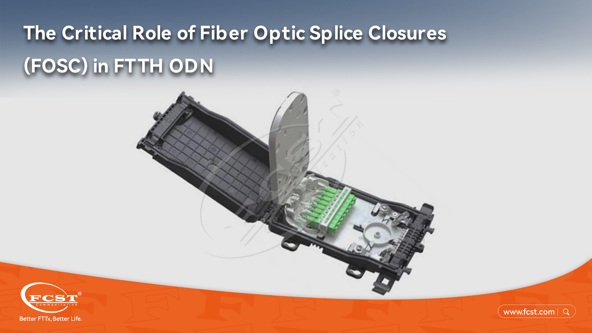 El papel fundamental de los cierres de empalme de fibra óptica (FOSC) en FTTH ODN