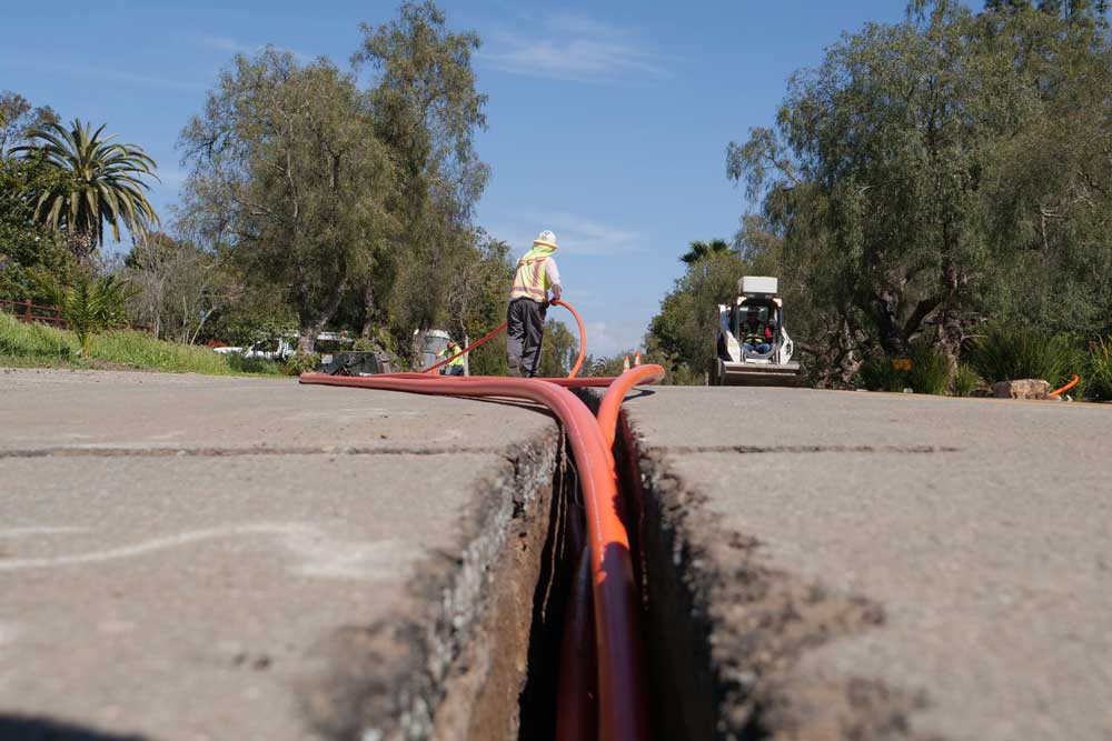 Instalaciones de microzanjas