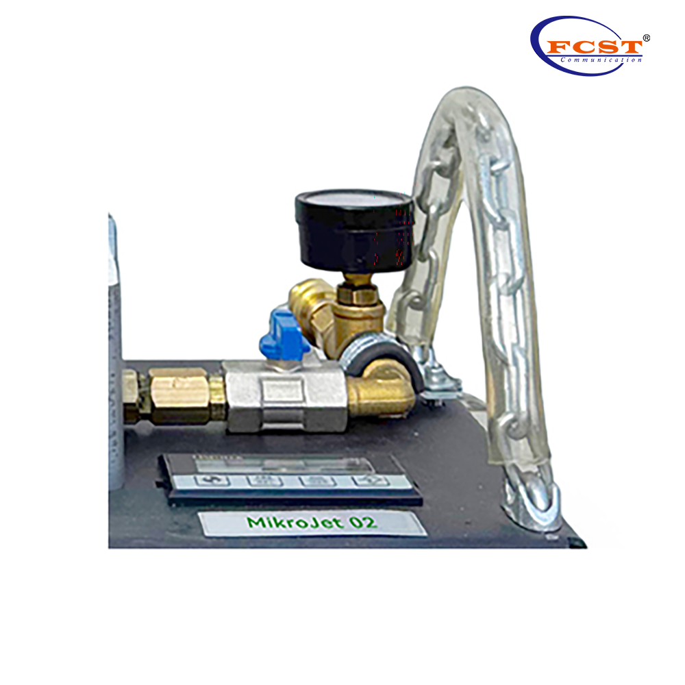 Máquina sopladora de cable de fibra óptica MikroJet02