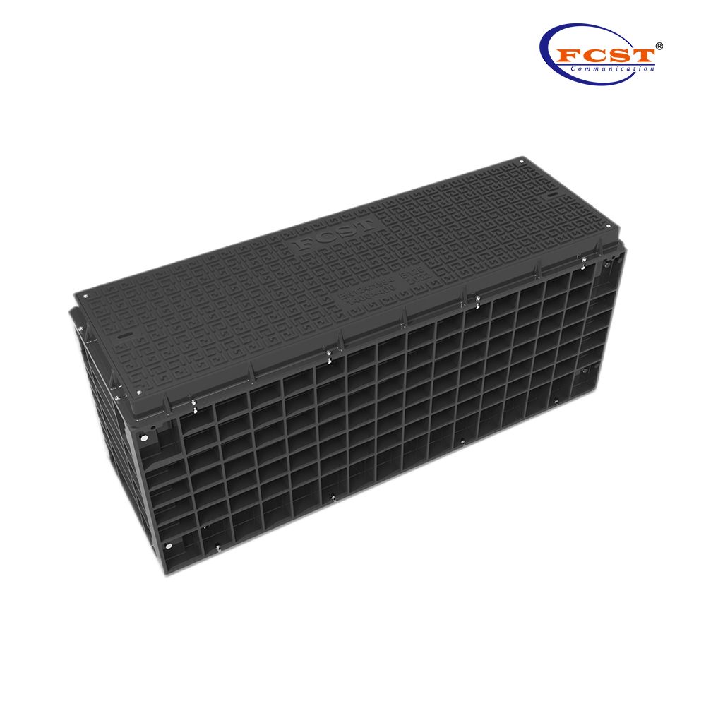 Material compuesto FRP Cámaras de acceso compuesto modular de telecomunicaciones para una instalación rápida