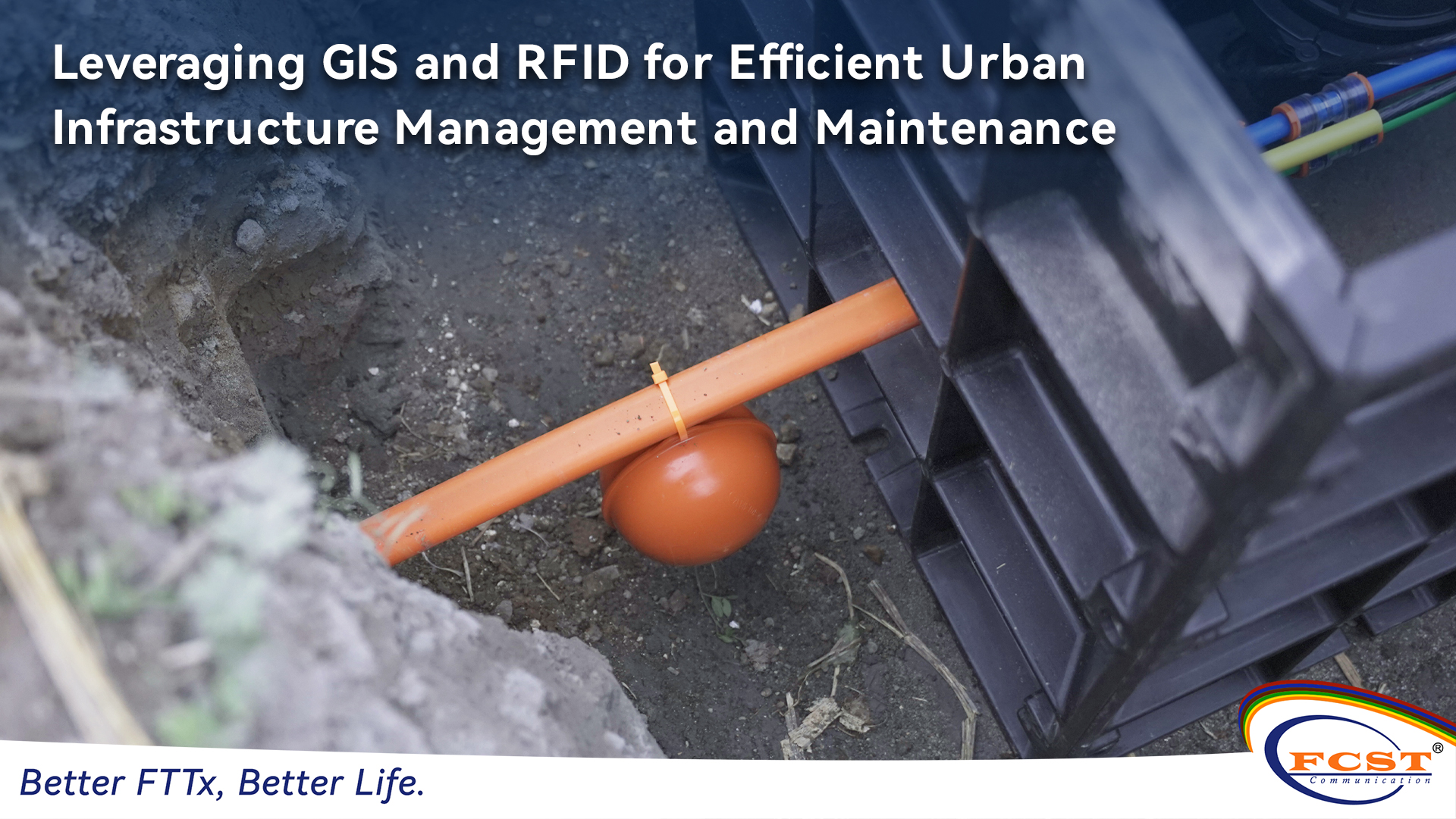 Aprovechando GIS y RFID para gestión y mantenimiento eficientes de la infraestructura urbana