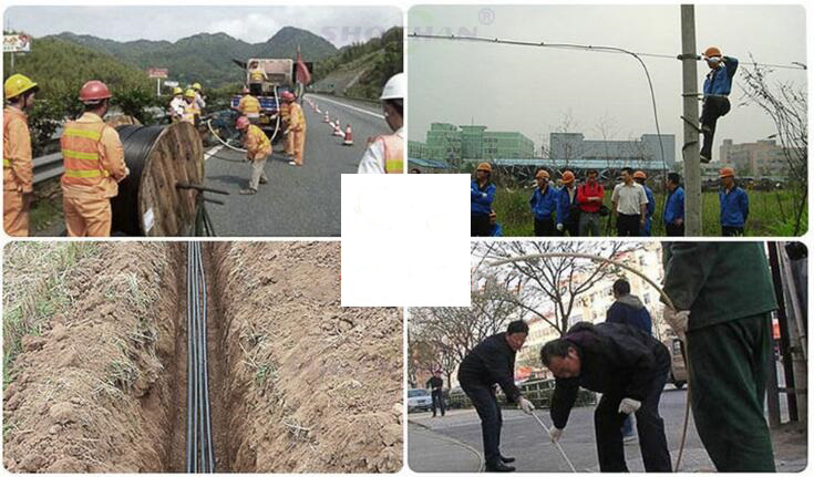 FCST ADSS Aerial Fiber Optic Cable Jackets 1-144 núcleos (5)