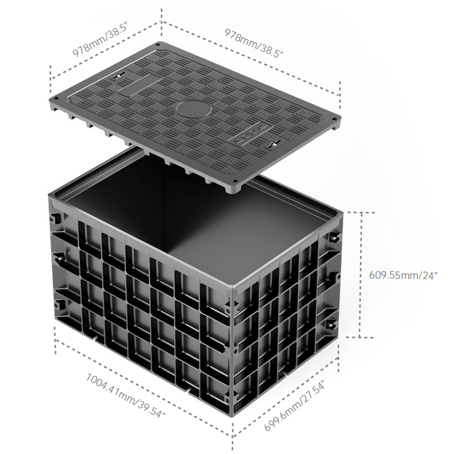 boca de registro para cable de fibra &oacute;ptica SMC06B