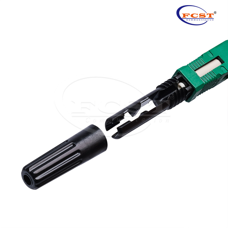 FCST-FMC14 Conector SC/APC sin camisa polaca
