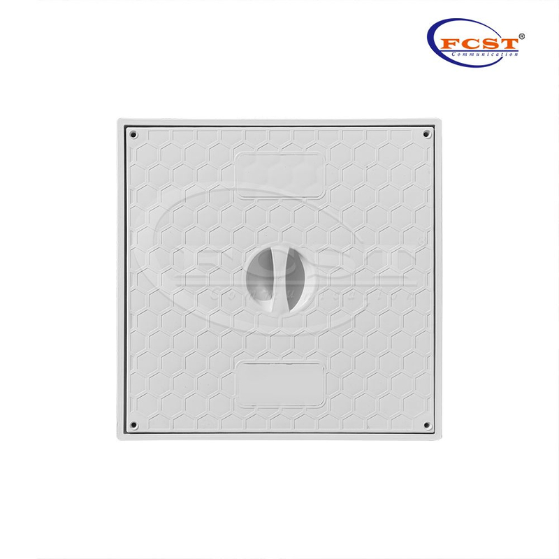 FCST-TH-SMC11-300 254*254*300 mm Drenaje de alcantarillado de plástico subterráneo de 3 vías para conductos