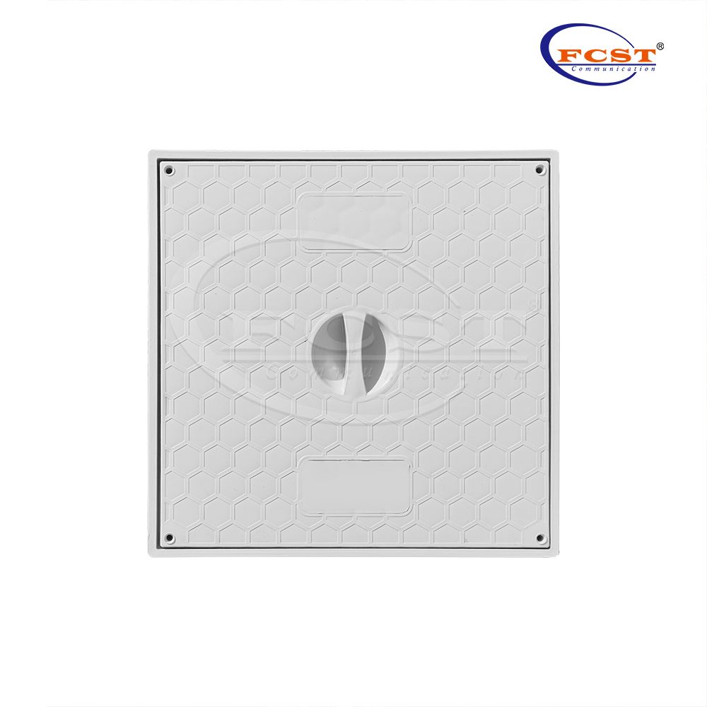 FCST-TH-SMC11-300 254*254*300 mm Drenaje de alcantarillado de plástico subterráneo de 3 vías para conductos