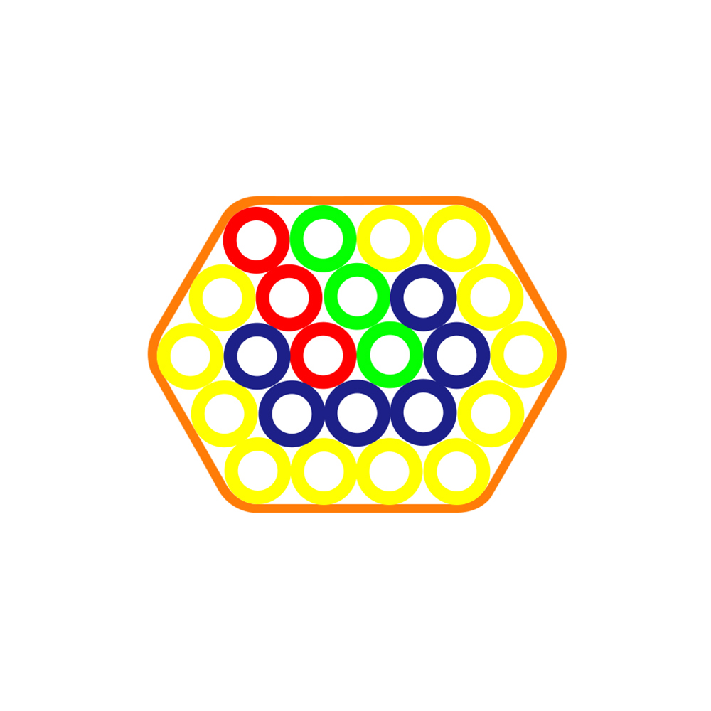 24-2.1.1 mm Bundillo de tubo HDPE