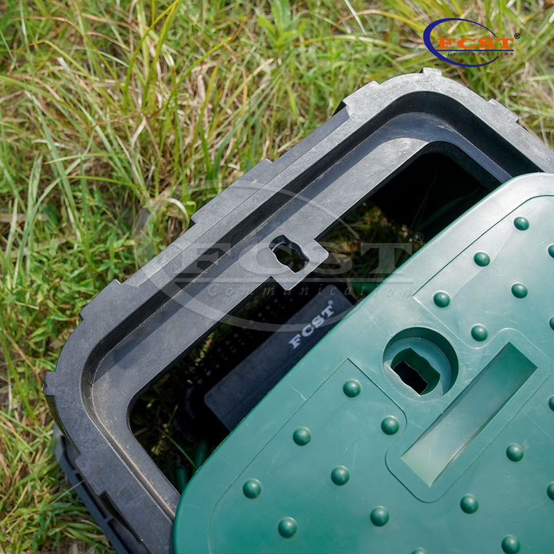 Cámara de acceso a conductos de plástico de la serie Fiber Vaults FCST-TH-SMC09 para fábrica de múltiples escenarios