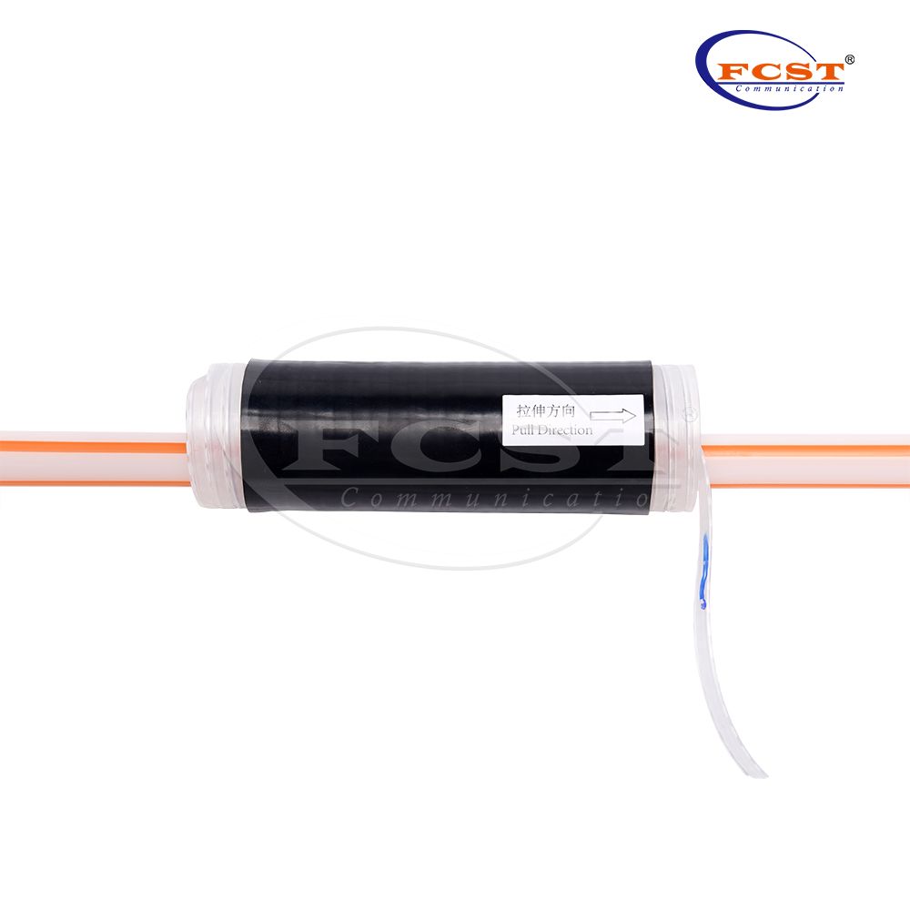 Cubierta de caucho de silicona para soplado de fibra de conectores de microductos