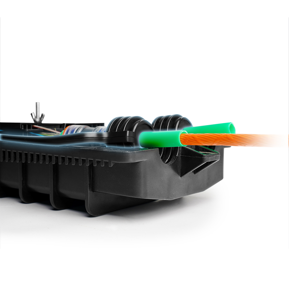 Caja de cierre de cable de fibra de micro conducto de ftth network