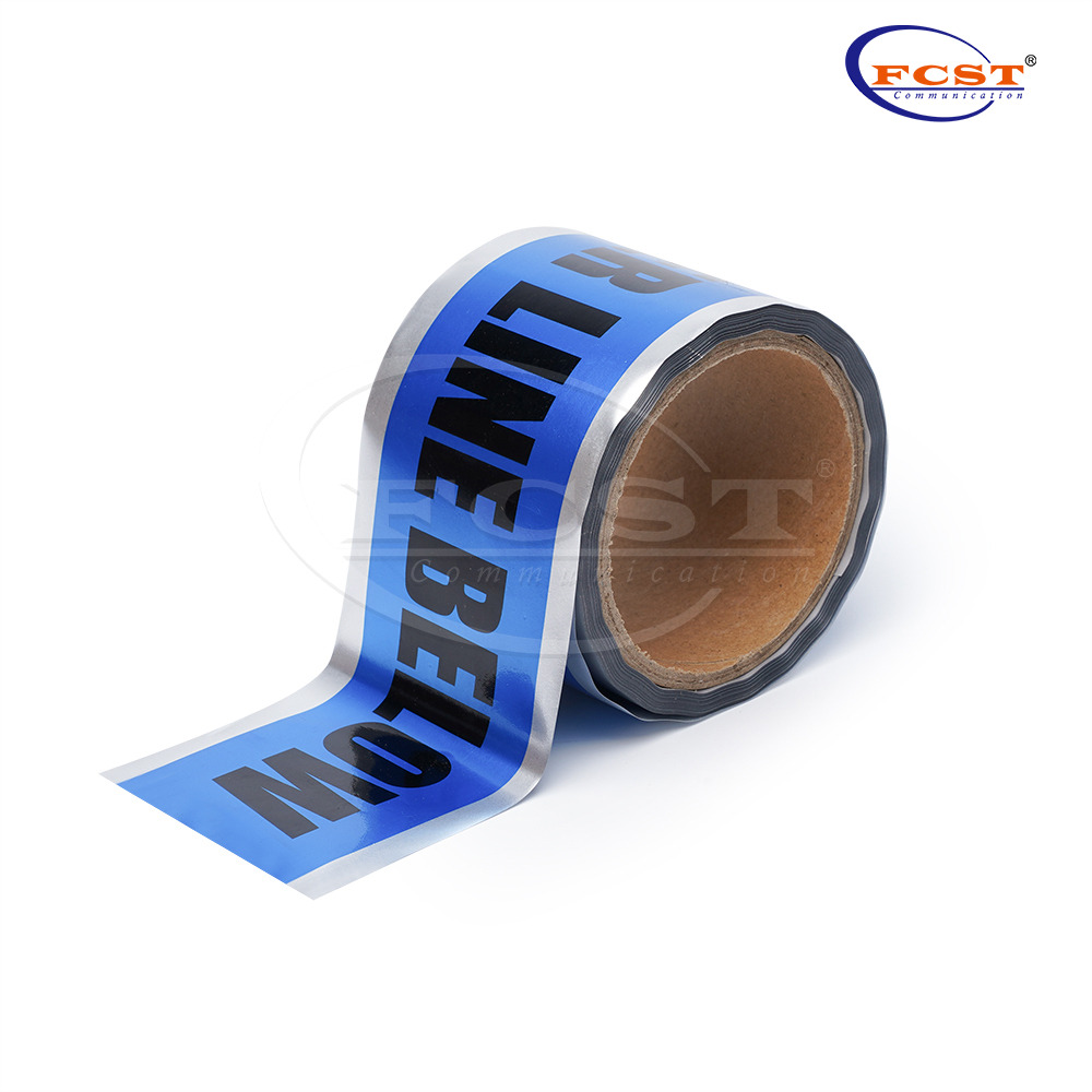 Cinta de advertencia detectable FCST-DWT para servicios públicos enterrados