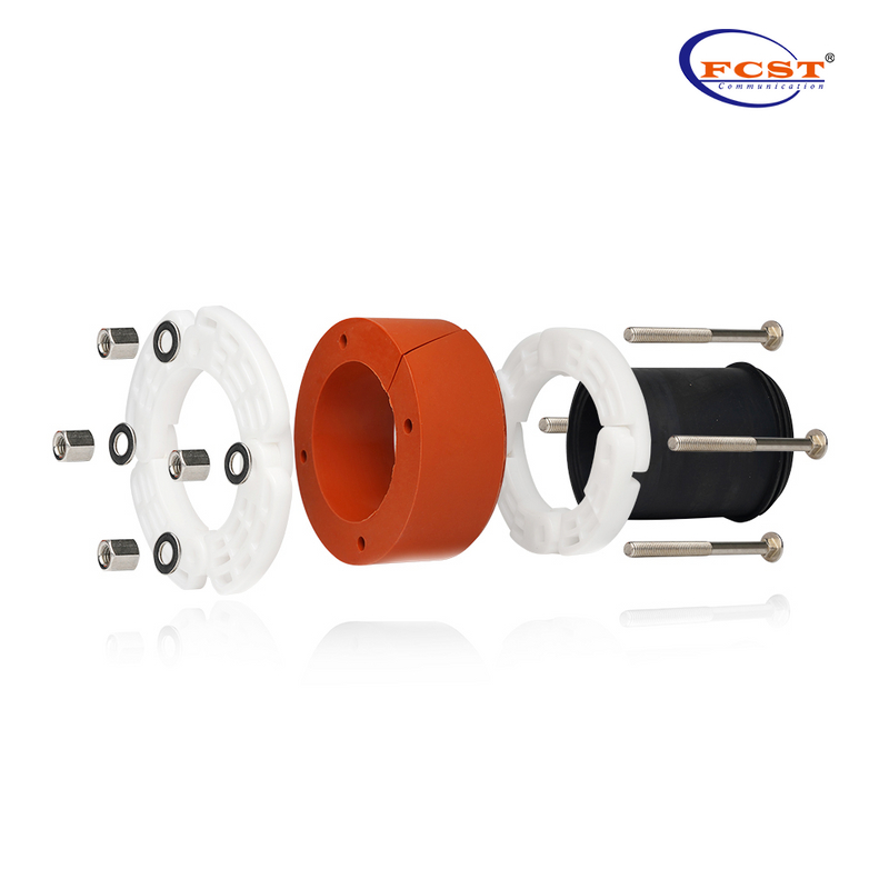 Tapones para conductos con sello de entrada y sello de cuña