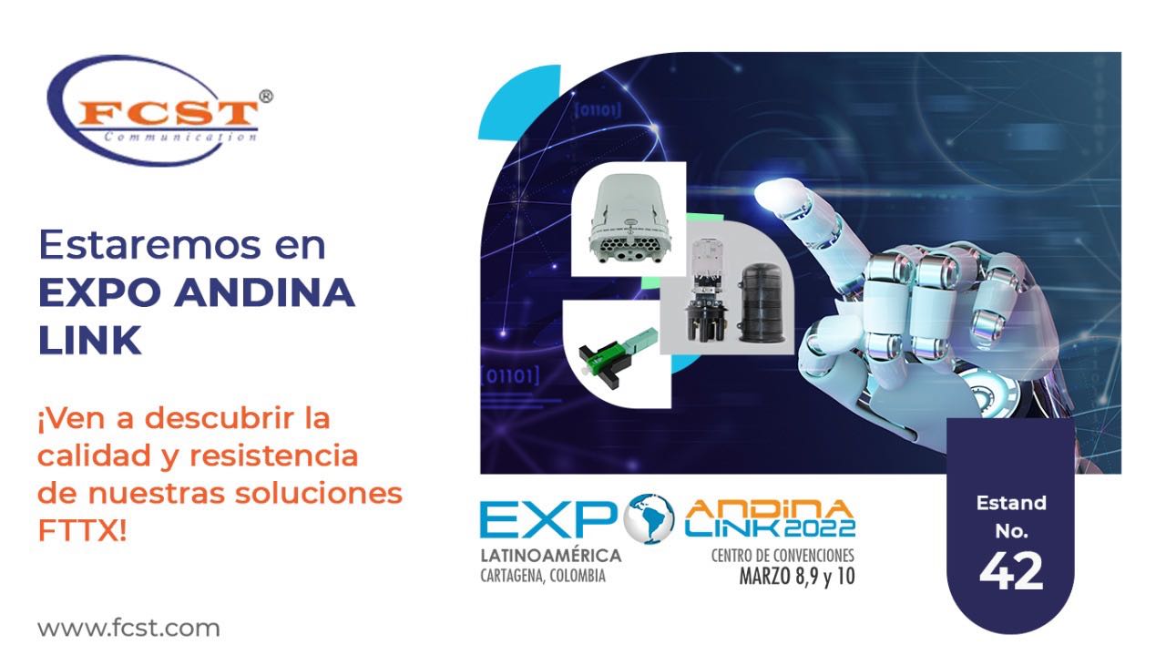 FCST fue invitada a participar en Exposición Andina Link 2022 (Colombia)