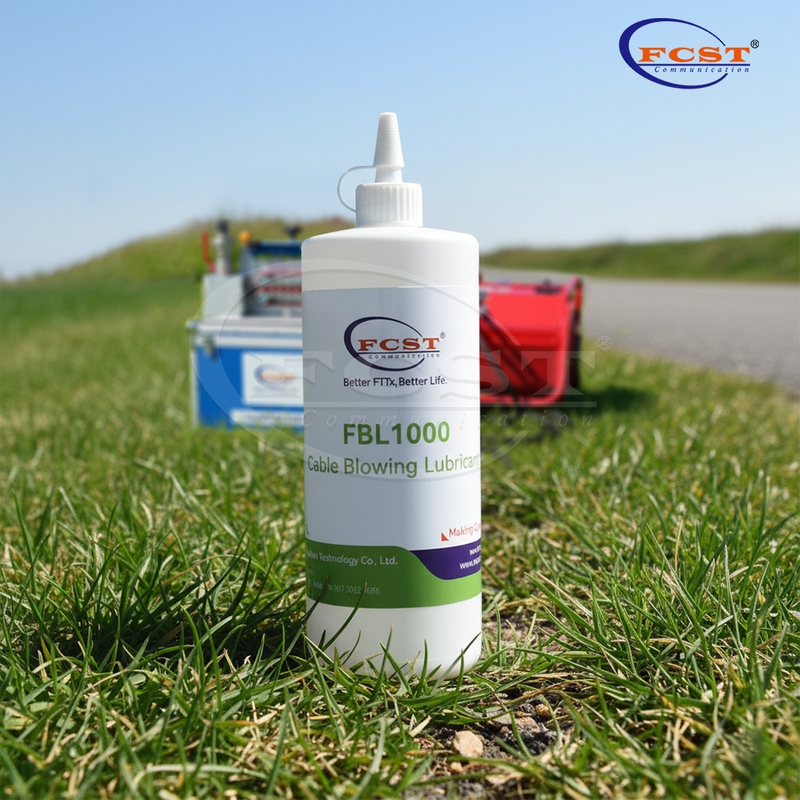 Lubricante para soplado de cables de fibra óptica FBL1000 con protección ambiental