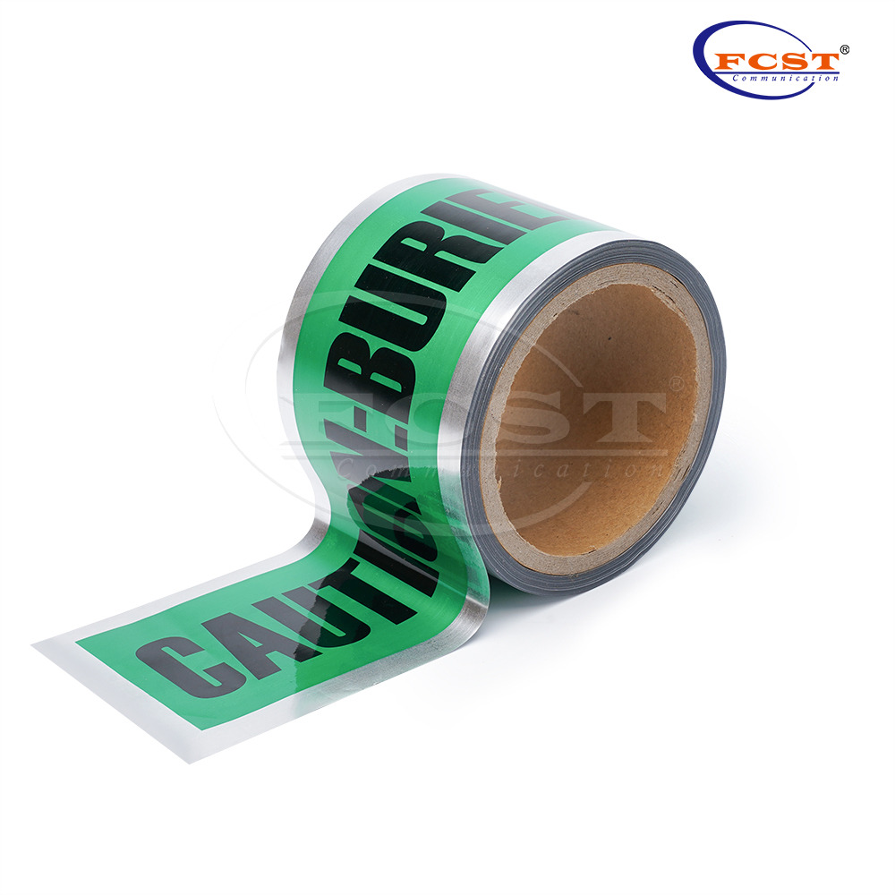 Cinta de advertencia detectable FCST-DWT para servicios públicos enterrados