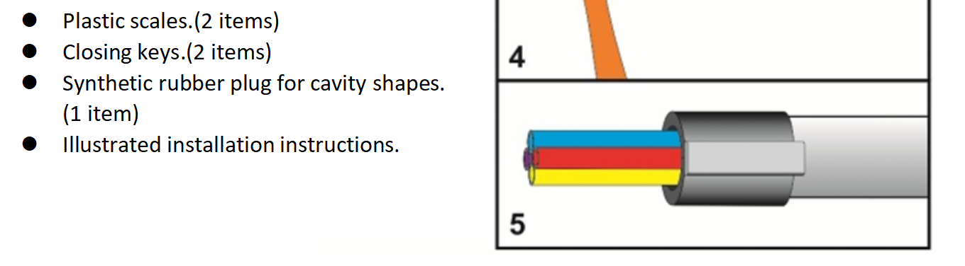 alt Gu&iacute;a de instalaci&oacute;n del sello de bloque de gas divisible de 5 mm(2)