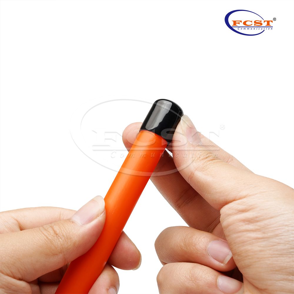 FCST-EC02 Tapas de extremo de microducto de PVC flexible