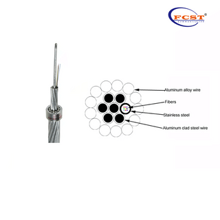 Cable de fibra Oppc de tubería de acero inoxidable fcst