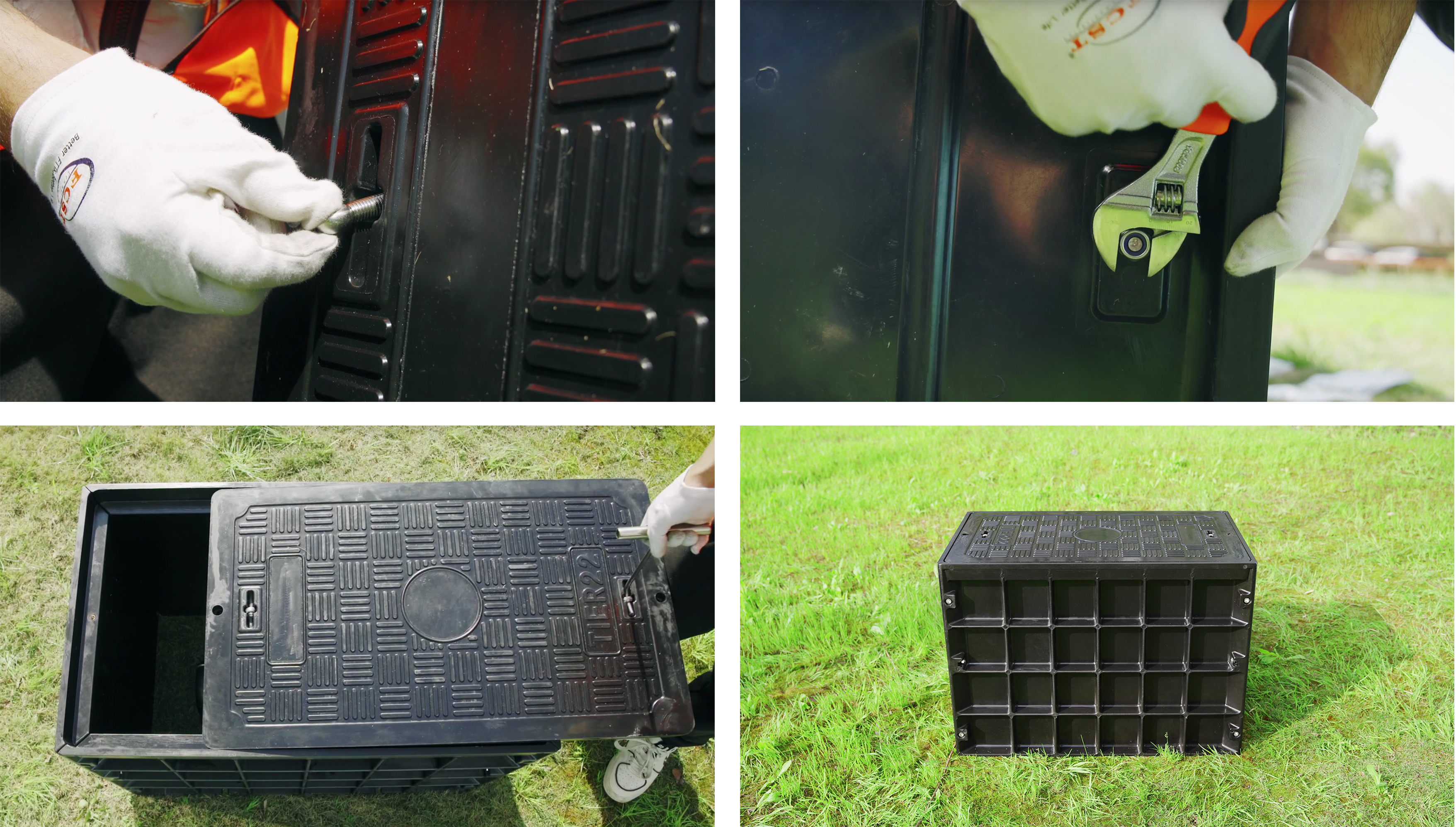 c&aacute;maras de acceso al conducto