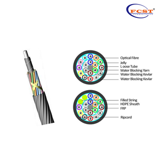 Cables de fibra óptica de aire soplado para la red FTTH