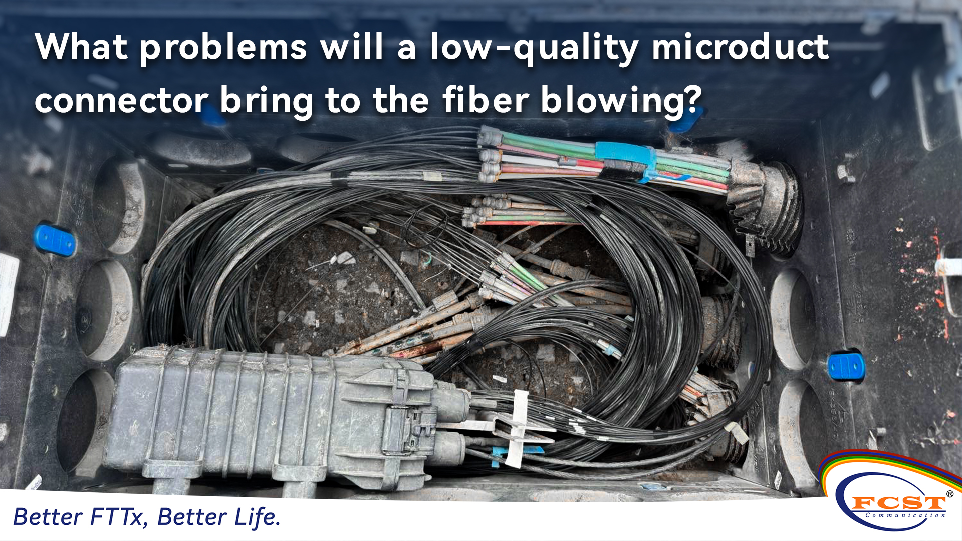 ¿Qué tipo de problemas traerá un conector de microducción de baja calidad a la construcción de fibra?