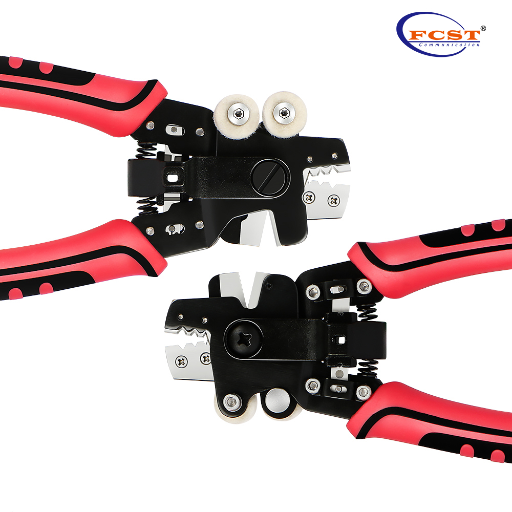 FCST221069 4 en 1 stripper de fibra óptica