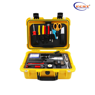 Kit de herramientas de empalme de fusión de fibra óptica FCST210203