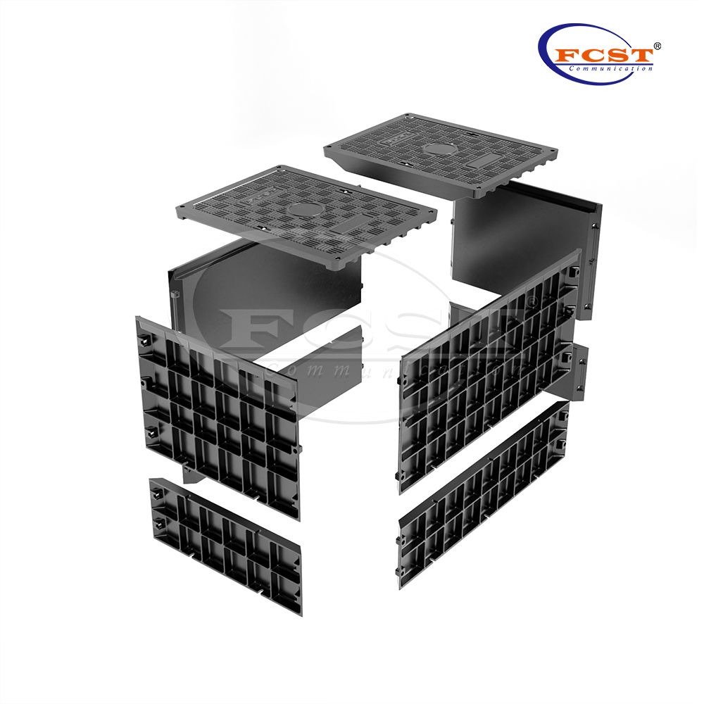 Boca de acceso de telecomunicaciones de fibra óptica FCST-TH-SMC13