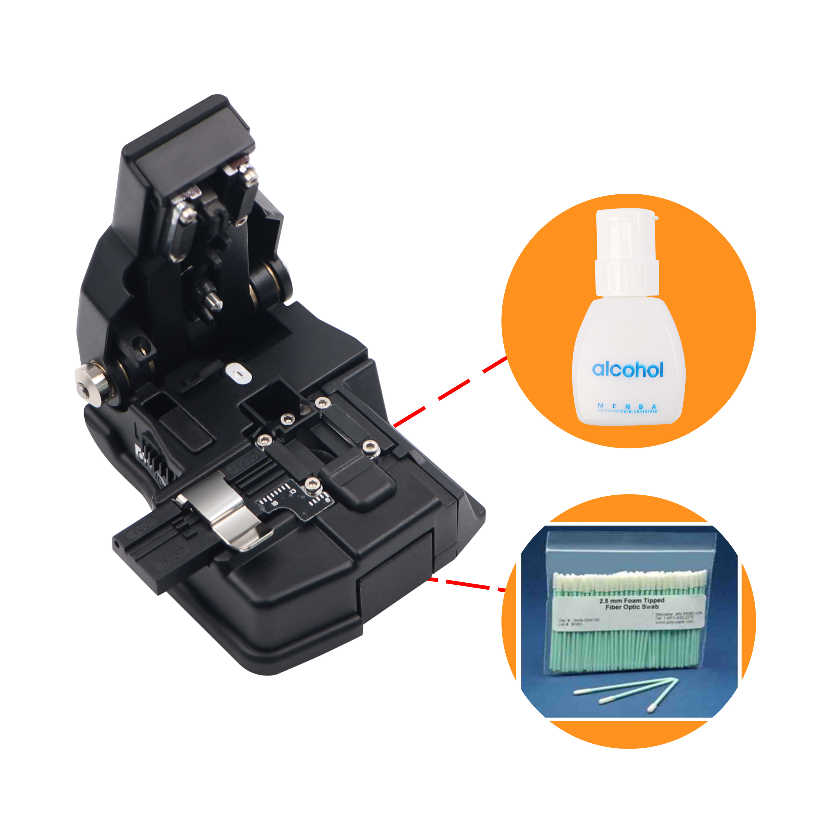 Los puntos de uso y soluciones de fallas comunes de Fiber Optic Cleaver (2)