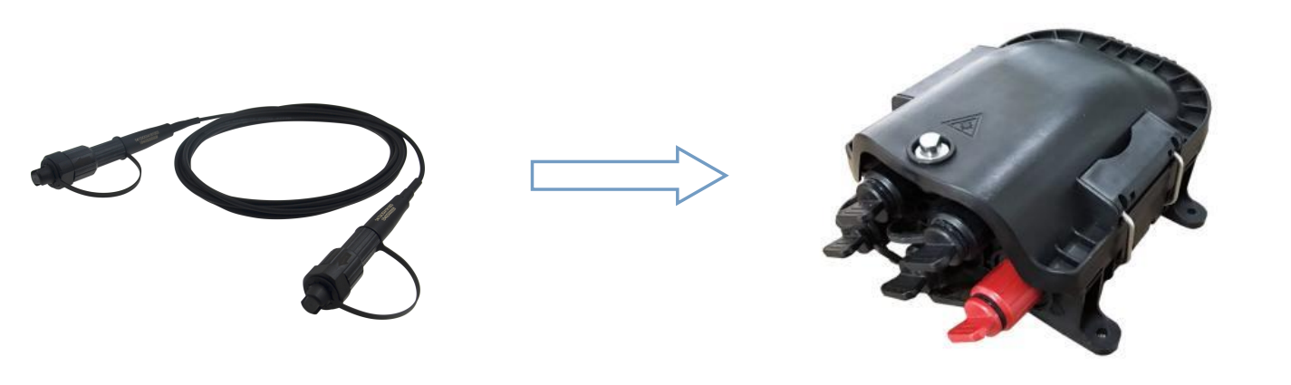 alt Terminal de fibra preconectado