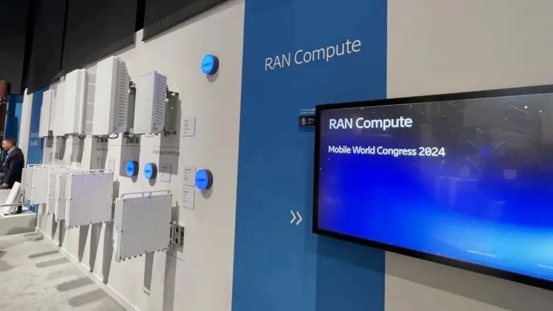 stand alternativo de Ericsson en el MWC24