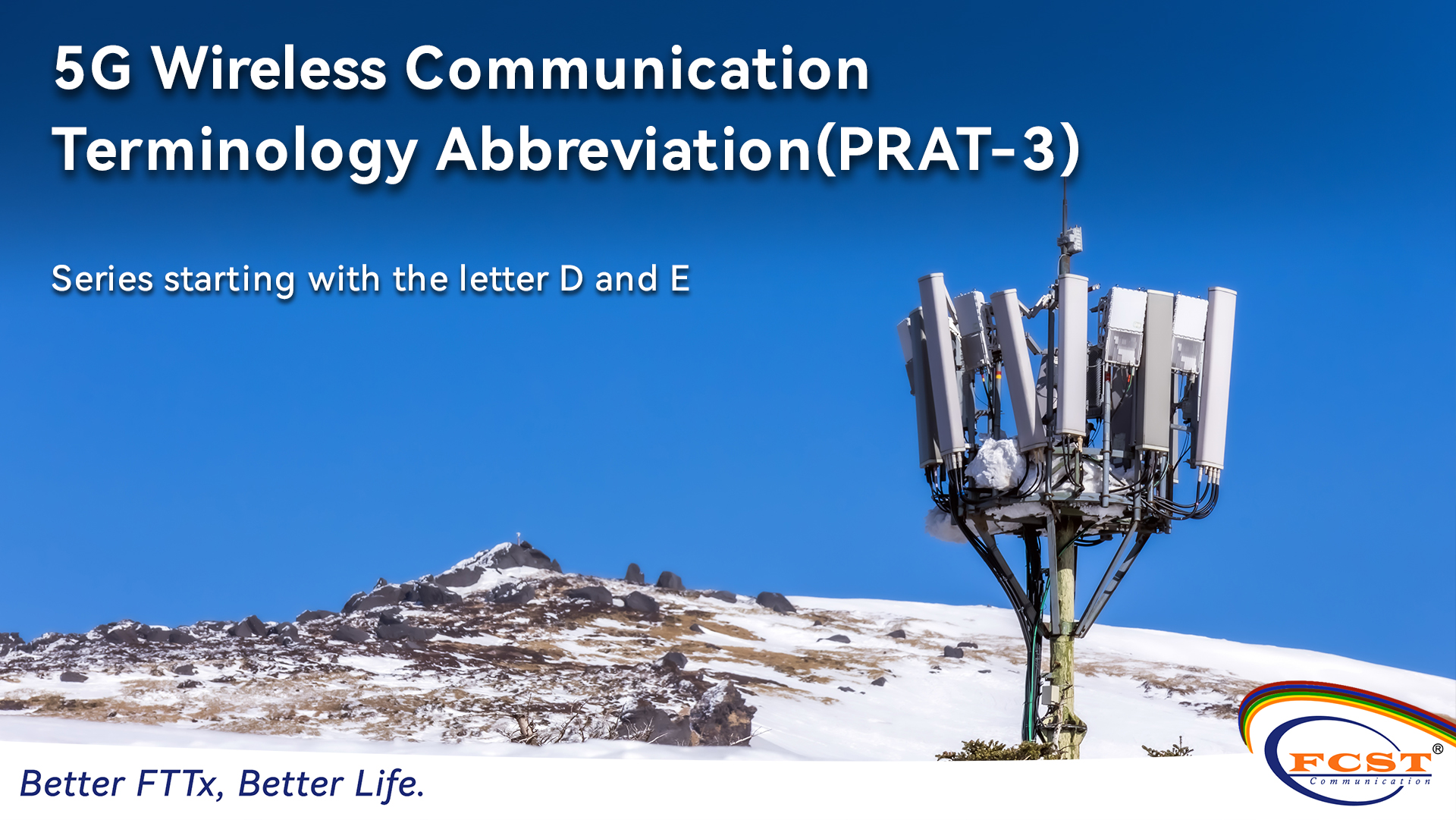 Abreviatura de la terminología de la comunicación inalámbrica 5G (PRAT-3)