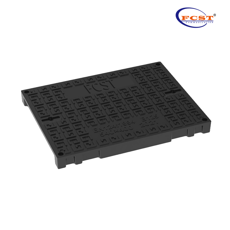 Caja de cámara de manejo de plástico directo reforzado con plástico directo para energía eléctrica y drenaje de carreteras municipales y agua y telecomunicaciones