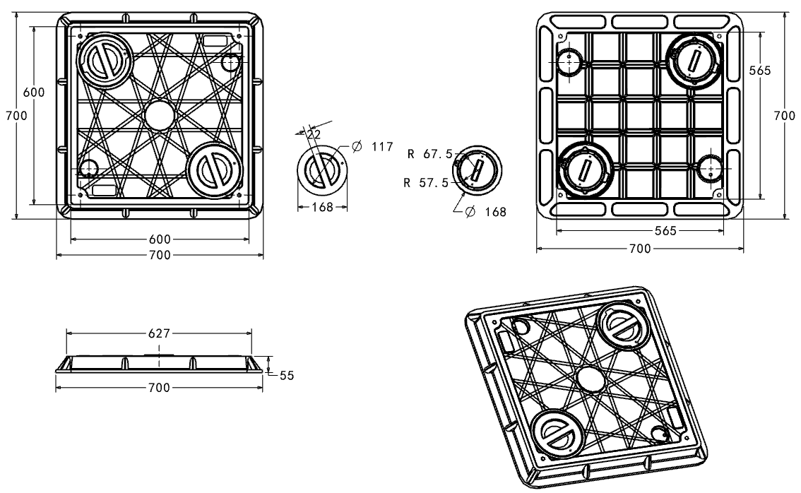 Cubierta de registro de BMC