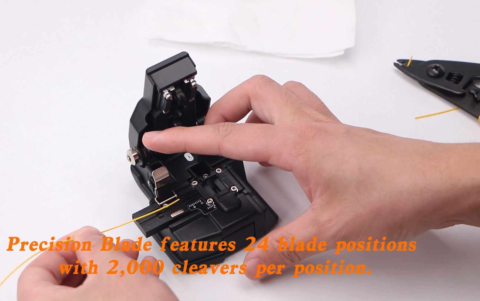 Los puntos de uso y soluciones de fallas comunes de Fiber Optic Cleaver (8)